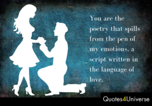 Romantic quotes for the Women you love