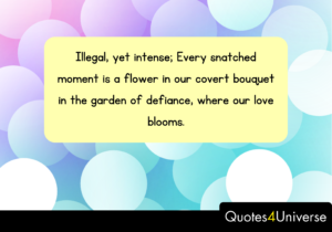 Forbidden Love Quotes for Him