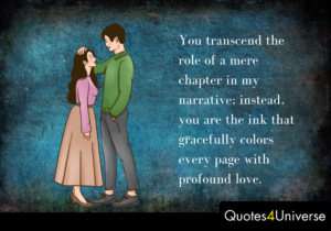 Romantic quotes for the Women you love