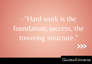 Inspirational Quotes About Success And Hard Work.