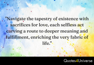 Quotes About Love Sacrifice