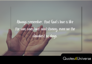 Quotes About God's Love For You