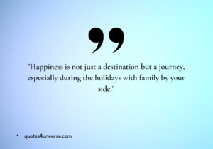 Family Quotes For Holidays 