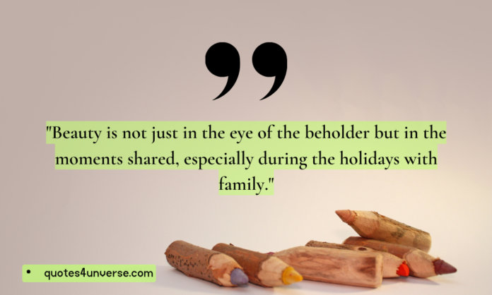 Family Quotes For Holidays